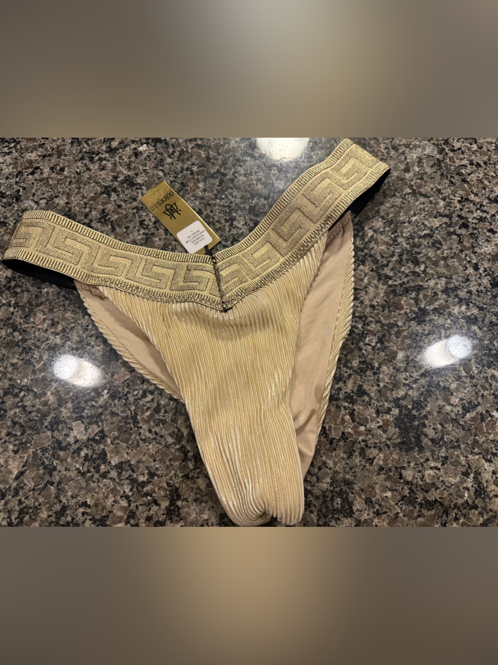DOLCESSA GOLDEN SHINE VENUS BIKINI SET LARGE - Picture 10 of 11